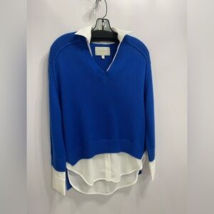 Brochu Walker V-Neck Layered Pullover